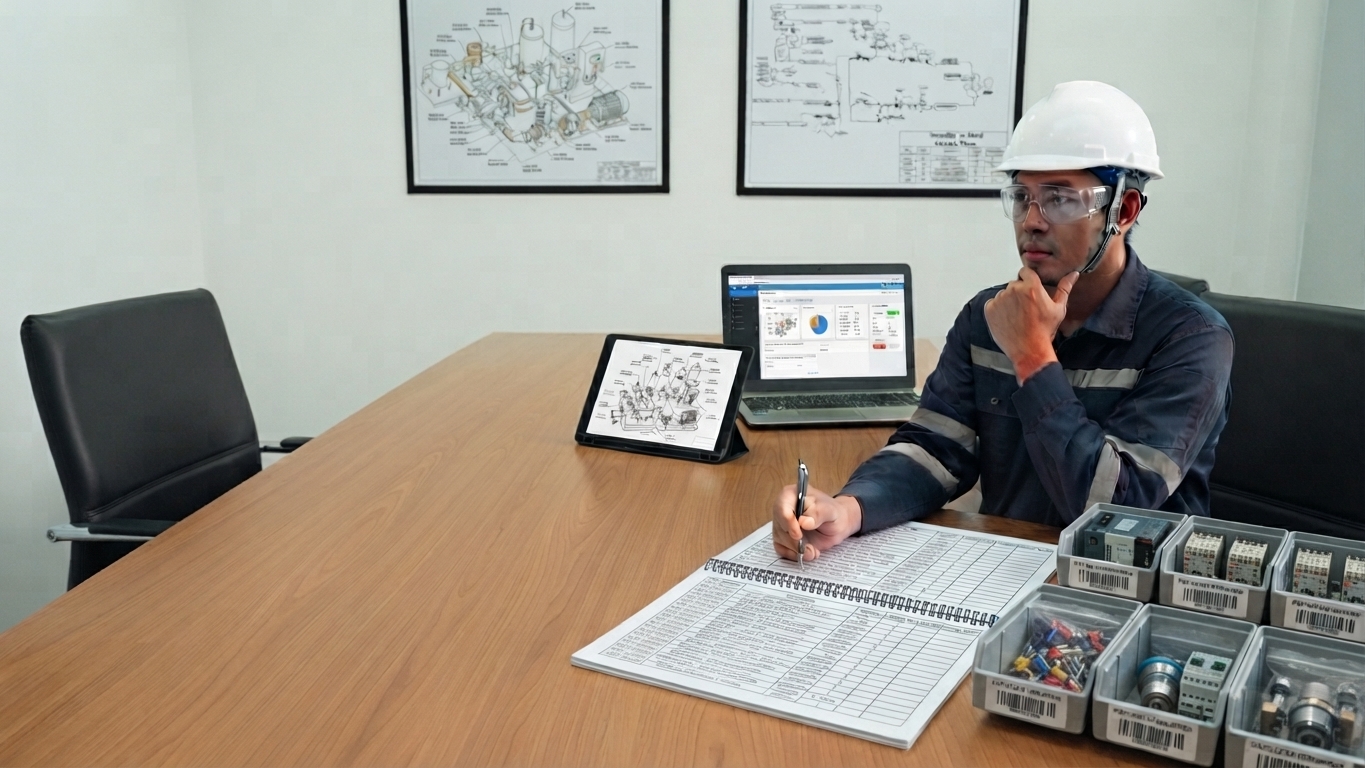 Ejemplo: Inventario de materiales al detalle