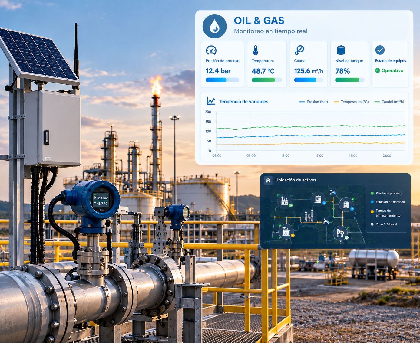 Caso de uso: Oil & Gas