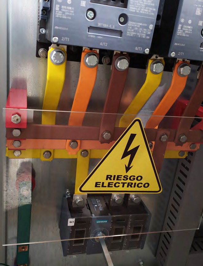 Ingeniería eléctrica — plano o diseño en pantalla
